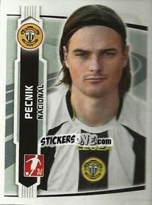 Sticker Pecnik - Futebol 2009-2010 n. 136 - Panini