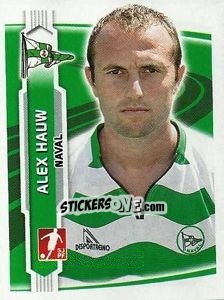 Sticker Alex Hauw - Futebol 2009-2010 - Panini