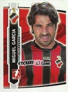 Cromo Miguel Garcia - Futebol 2009-2010 - Panini
