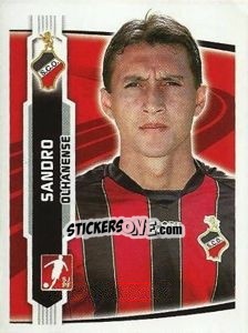 Sticker Sandro - Futebol 2009-2010 n. 166 - Panini