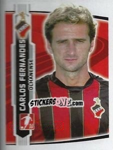 Sticker Carlos Fernandes - Futebol 2009-2010 n. 169 - Panini