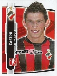 Sticker Castro - Futebol 2009-2010 n. 170 - Panini