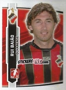 Sticker Rui Baiao - Futebol 2009-2010 n. 172 - Panini