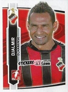 Sticker Djalmir - Futebol 2009-2010 n. 179 - Panini