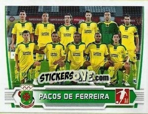 Sticker Equipa - Futebol 2009-2010 n. 182 - Panini