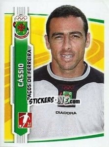 Sticker Cassio - Futebol 2009-2010 n. 183 - Panini