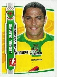 Sticker Leonel Olimpio - Futebol 2009-2010 n. 191 - Panini
