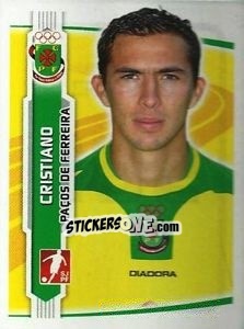 Sticker Cristiano - Futebol 2009-2010 n. 192 - Panini