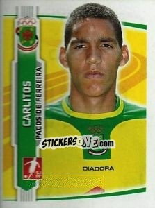 Sticker Carlitos - Futebol 2009-2010 n. 193 - Panini