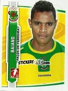 Sticker Baiano - Futebol 2009-2010 n. 194 - Panini