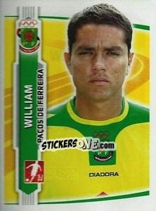 Figurina William - Futebol 2009-2010 - Panini