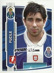 Sticker Jorge Fucile - Futebol 2009-2010 n. 204 - Panini