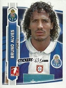 Sticker Bruno Alves - Futebol 2009-2010 n. 206 - Panini