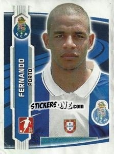 Sticker Fernando - Futebol 2009-2010 n. 210 - Panini
