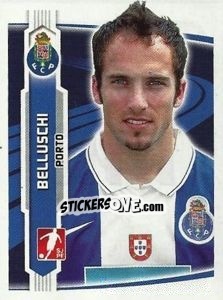 Sticker Fernando Belluschi - Futebol 2009-2010 n. 214 - Panini