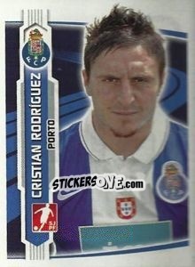 Sticker Cristian Rodríguez - Futebol 2009-2010 n. 216 - Panini