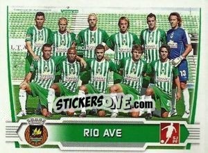 Sticker Equipa - Futebol 2009-2010 n. 222 - Panini