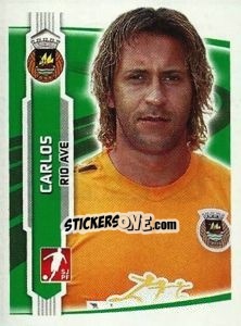 Sticker Carlos - Futebol 2009-2010 - Panini