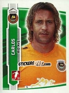 Figurina Carlos - Futebol 2009-2010 - Panini