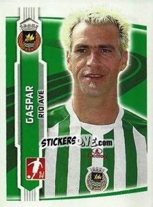 Sticker Gaspar - Futebol 2009-2010 n. 225 - Panini