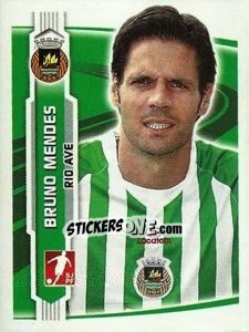 Sticker Bruno Mendes - Futebol 2009-2010 n. 226 - Panini