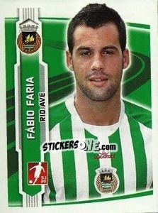Sticker Fabio Faria - Futebol 2009-2010 - Panini