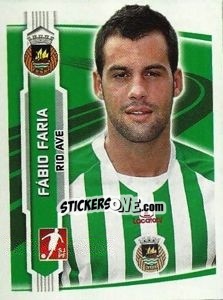 Figurina Fabio Faria - Futebol 2009-2010 - Panini