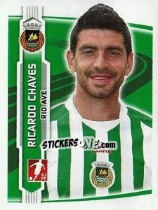 Sticker Ricardo Chaves - Futebol 2009-2010 n. 230 - Panini