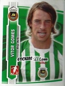 Sticker Vitor Gomes - Futebol 2009-2010 - Panini