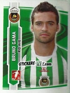 Sticker Bruno Gama - Futebol 2009-2010 n. 236 - Panini