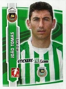 Sticker Joao Tomas - Futebol 2009-2010 - Panini