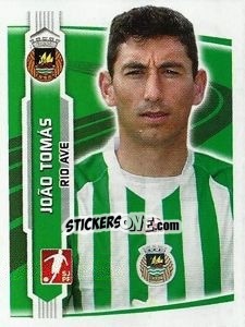 Figurina Joao Tomas - Futebol 2009-2010 - Panini