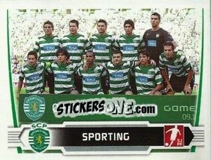 Sticker Equipa - Futebol 2009-2010 n. 242 - Panini