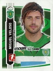 Sticker Miguel Veloso - Futebol 2009-2010 n. 250 - Panini