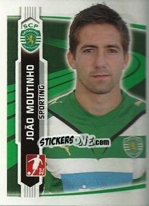 Sticker Joao Moutinho - Futebol 2009-2010 - Panini