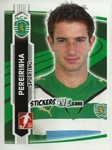 Sticker Bruno Pereirinha - Futebol 2009-2010 n. 253 - Panini