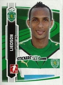 Sticker Liedson - Futebol 2009-2010 n. 257 - Panini
