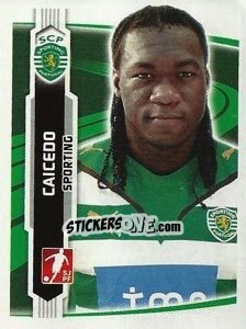 Cromo Felipe Caicedo - Futebol 2009-2010 - Panini