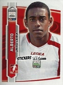 Sticker Alberto - Futebol 2009-2010 n. 277 - Panini