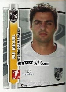 Sticker Rui Miguel - Futebol 2009-2010 - Panini