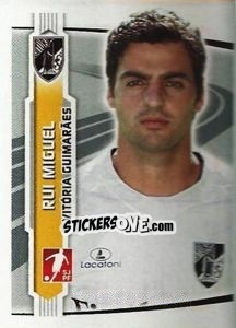 Sticker Rui Miguel - Futebol 2009-2010 n. 292 - Panini