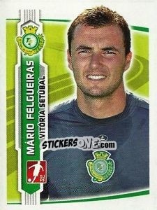 Sticker Mario Felgueras - Futebol 2009-2010 - Panini