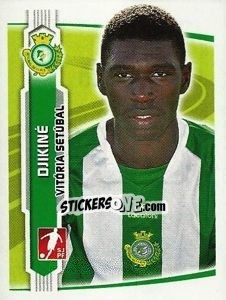 Sticker Djikine - Futebol 2009-2010 n. 306 - Panini