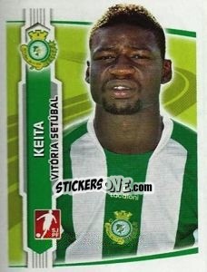 Sticker Keita - Futebol 2009-2010 n. 317 - Panini