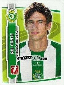 Figurina Rui Fonte - Futebol 2009-2010 n. 318 - Panini