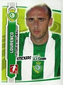 Sticker Lourenco - Futebol 2009-2010 - Panini