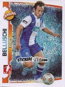 Cromo Fernando Belluschi (Porto) - Futebol 2009-2010 - Panini