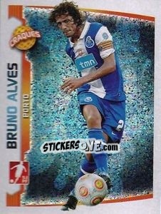 Sticker Bruno Alves(Porto) - Futebol 2009-2010 n. 323 - Panini