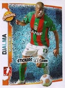 Sticker Djalma(Maritimo) - Futebol 2009-2010 - Panini