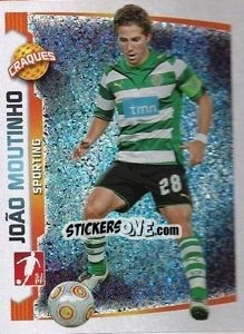 Sticker Joao Moutinho(Sporting) - Futebol 2009-2010 n. 330 - Panini